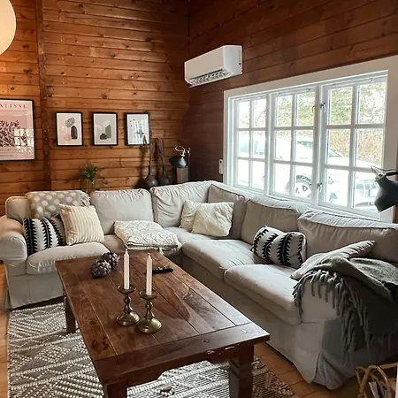 Authentic Log On Large Enclosed Natural Plot
